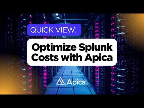 Quick View: Optimizing Splunk