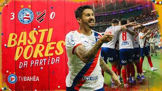 BAHIA 3 x 0 ATHLETICO/PR - BASTIDORES - BRASILEIRÃO