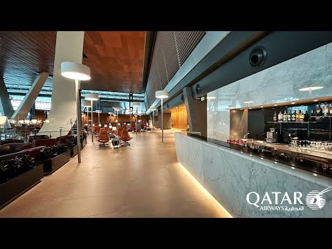 Exploring Qatar Airways' Luxurious Platinum and Gold Lounge - North