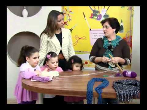 Mulher.com 04/08/2011 - Crochê Peruano