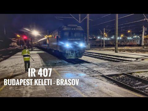 IR 407 Budapest Keleti - Brasov in gara Cluj-Napoca
