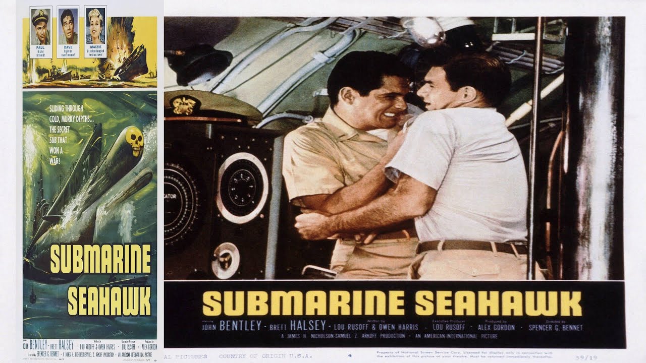 📽️ **Submarine Seahawk (1958) – Classic WWII Submarine War Film | Naval Action & Underwater Drama**