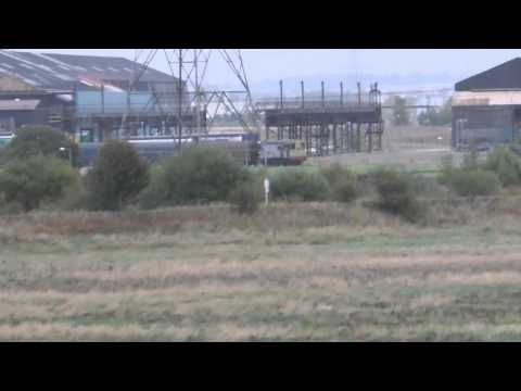 Shotton Steelworks Deeside 11.10.2013 -Class 08 08756 shunting