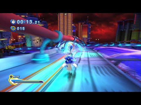 SONIC X SHADOW GENERATIONS Chemical Plant Act 2 - One Hand Run