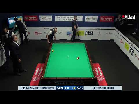 Giachetti Mezzanotte VS Cosci Terzuoli - Campionati Italiani Saint-Vincent 2021/2022