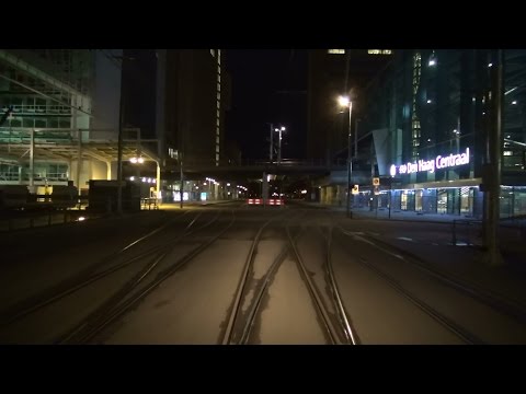 Laatste dienstwagen HTM tramlijn 17 naar Statenkwartier | GTL8 3144