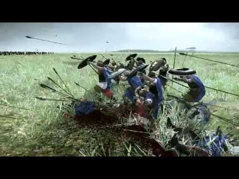 100 Picked Hoplites vs 2000 Archers Rome 2 Total War