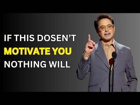 Robert Downey Jr's Speech Will Leave You SPEECHLESS — Best Life Advice