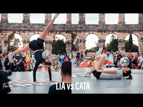Cata Vega vs Lia Lewis - Women's Quarterfinal | Red Bull Street Style 2022