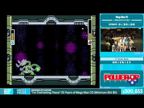 Mega Man X3 by Crak_Atak in 26:36 - Summer Games Done Quick 2015 - Part 54