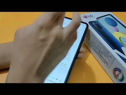 LG W41 plus font size settings | how to change  font size | font size kaise change karen – [Hindi]