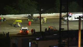 preview picture of video 'Miley Motor Sports / Pittsburgh's PA Motor Speedway - Sprints cars 6/6/09'