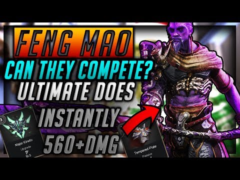 Paragon FENG MAO HIS ULTIMATE IS INSANE 560+DMG| SLICE THROUGH ANYONE IN 1V1| CAN THEY COMPETE?