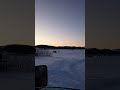 Video Thumbnail for #Hashtag Winter Sunset.Ice Fishing ?