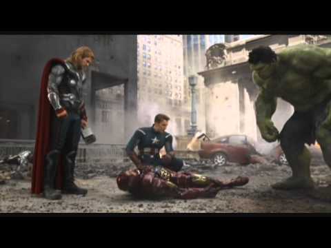 The Avengers: The Hulk saves Iron-Man 720p
