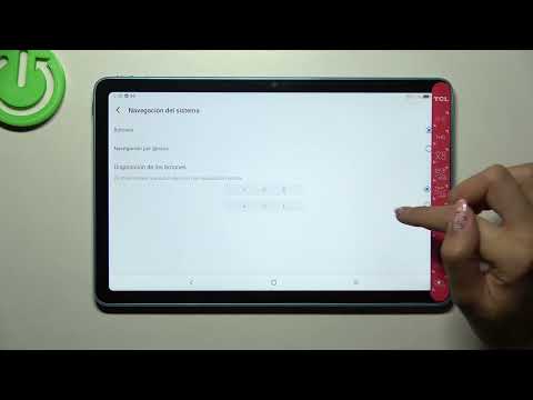 Cómo cambiar la navegación de sistema en TCL 10 TabMax - usar botones o gestos