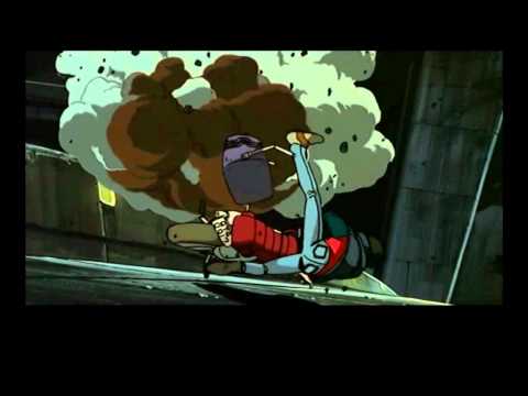 Venus Wars - dodging cops w/ monobike