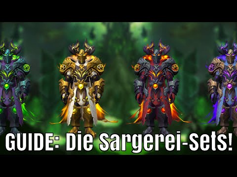 The COOLEST EXCLUSIVE SET from Legion Remix: How to get the 4 Sargerei Commander transmogs