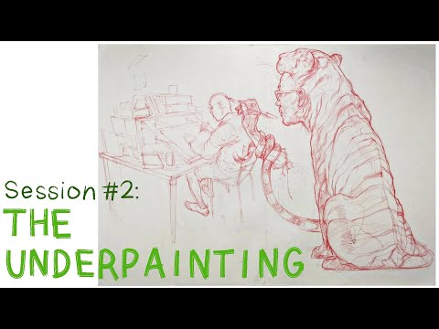 Session 2: The Underpainting  (06/10/2022)