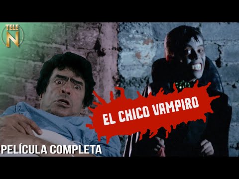 El Chico Vampiro (1986) | Tele N | Película Completa | Adalberto Martínez "Resorte"