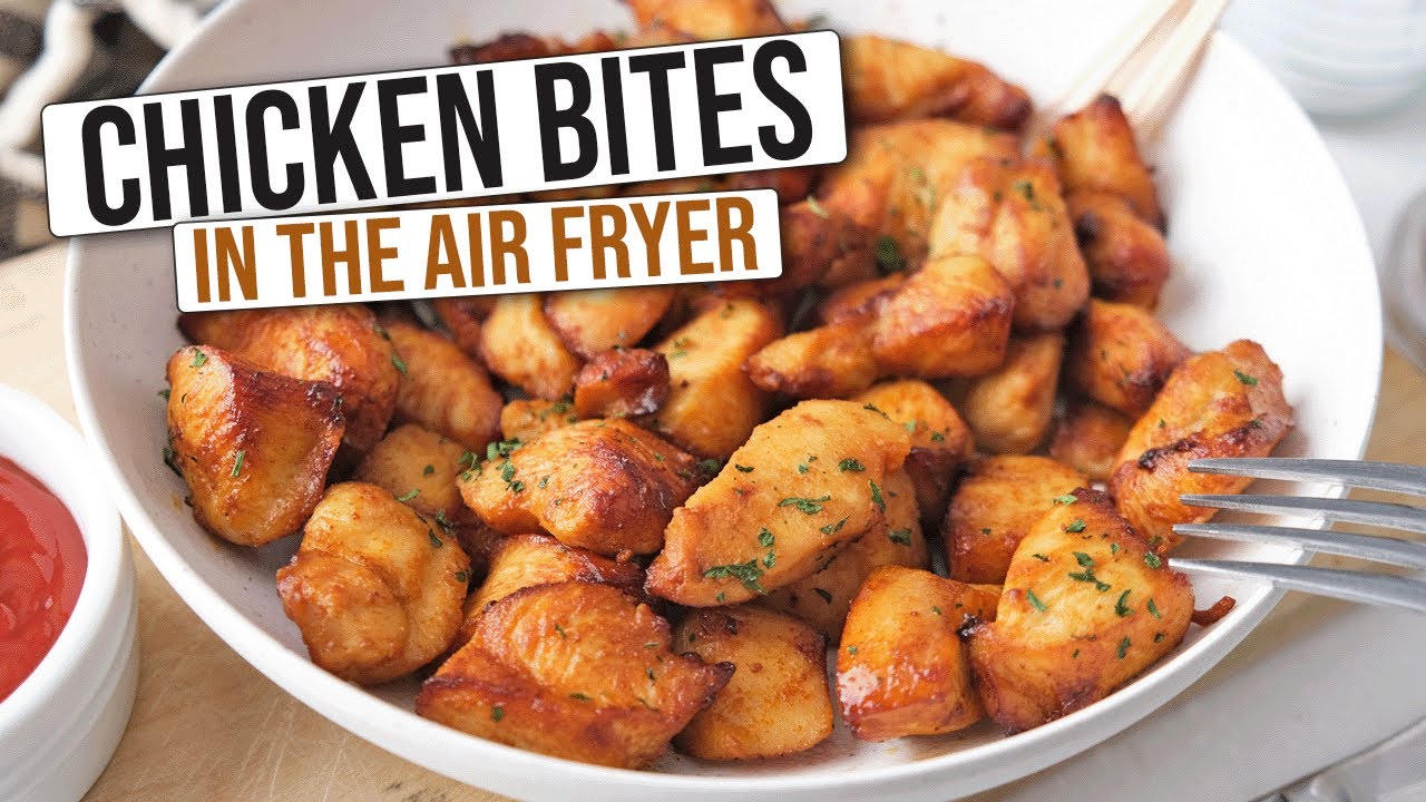 Tender Air Fryer Chicken Bites by Simply Air Fryer — recipe photo