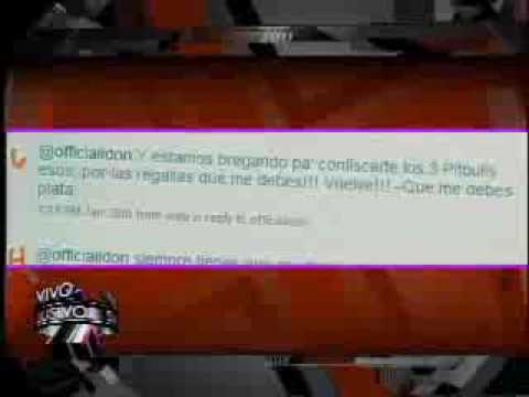 SuperXclusivo 1/28/10 - Sigue la guerra de Don Omar por Twitter 1/2