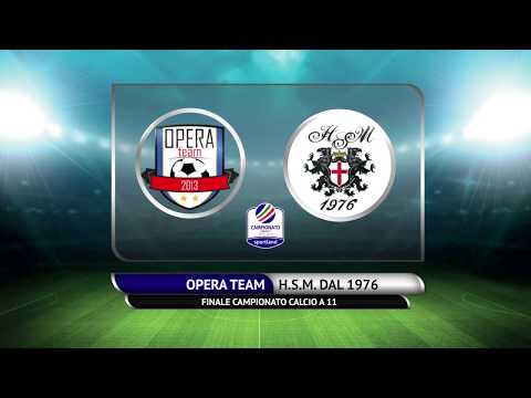 FINALE CAMPIONATO C11 - Opera Team vs H.S.M. dal 1976