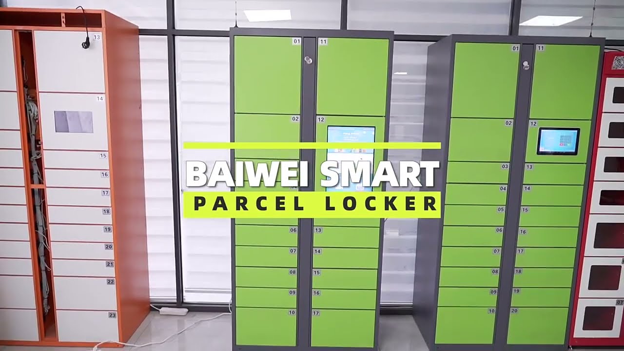 Outdoor Package Lockers Smart Lockers Intelligent Express Cabinet