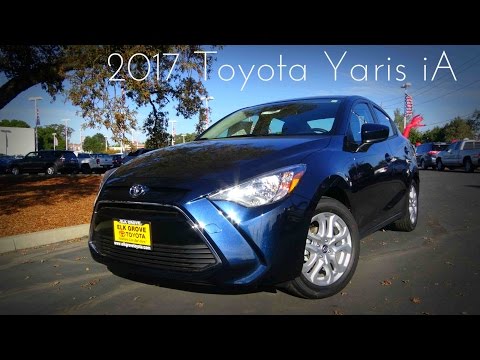 2017 Toyota Yaris iA 1.5 L 4-Cylinder Review