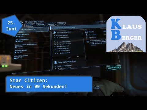 STAR CITIZEN - Neues in 99 Sek. (Alpha 3.0 verschoben!)