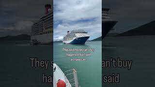 Looks like happiness to me. #cruise #carnivalcruise #carnivalluminosa