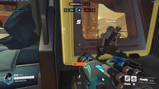 【エイムボット発見】overwatch2で初めてエイムボットに出会ったのでリプレイ見ながら確認