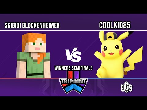 Tripoint Smash 245 - Winners Semifinals - skibidi Blockenheimer(Steve) Vs. CoolKid85(Pikachu)