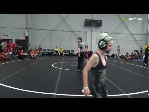 2018 NAWE National Duals [PA]/Elementary 58 RR Rnd 2 - Dominick Ciaccia (Red ) Vs. Forfeit (NJ H).