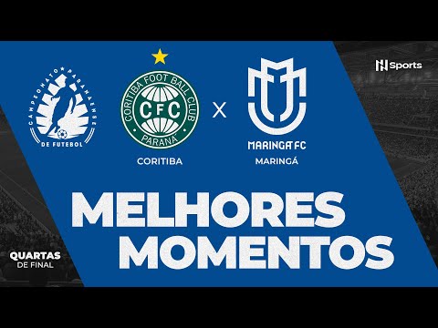 Gols e lances de Coritiba x Maringá