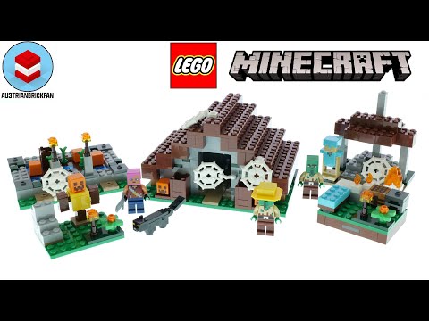 LEGO Minecraft 21190 The Abandoned Village Speed Build