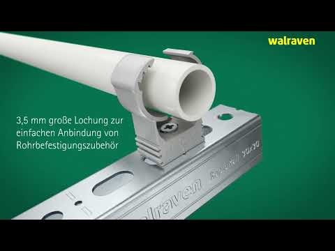 RapidRail Wandkonsole C-Profil 30x20mm L=250mm