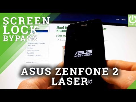 Hard Reset ASUS Zenfone 2 Laser ZE500KL - REMOVE PATTERN and PASSWORD