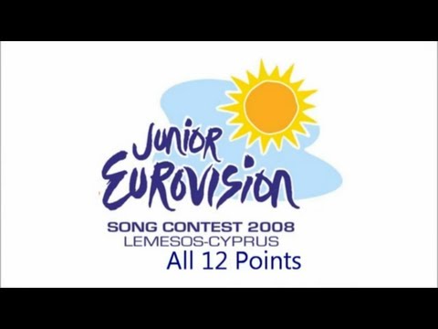 Junior Eurovision 2008 All 12 Points