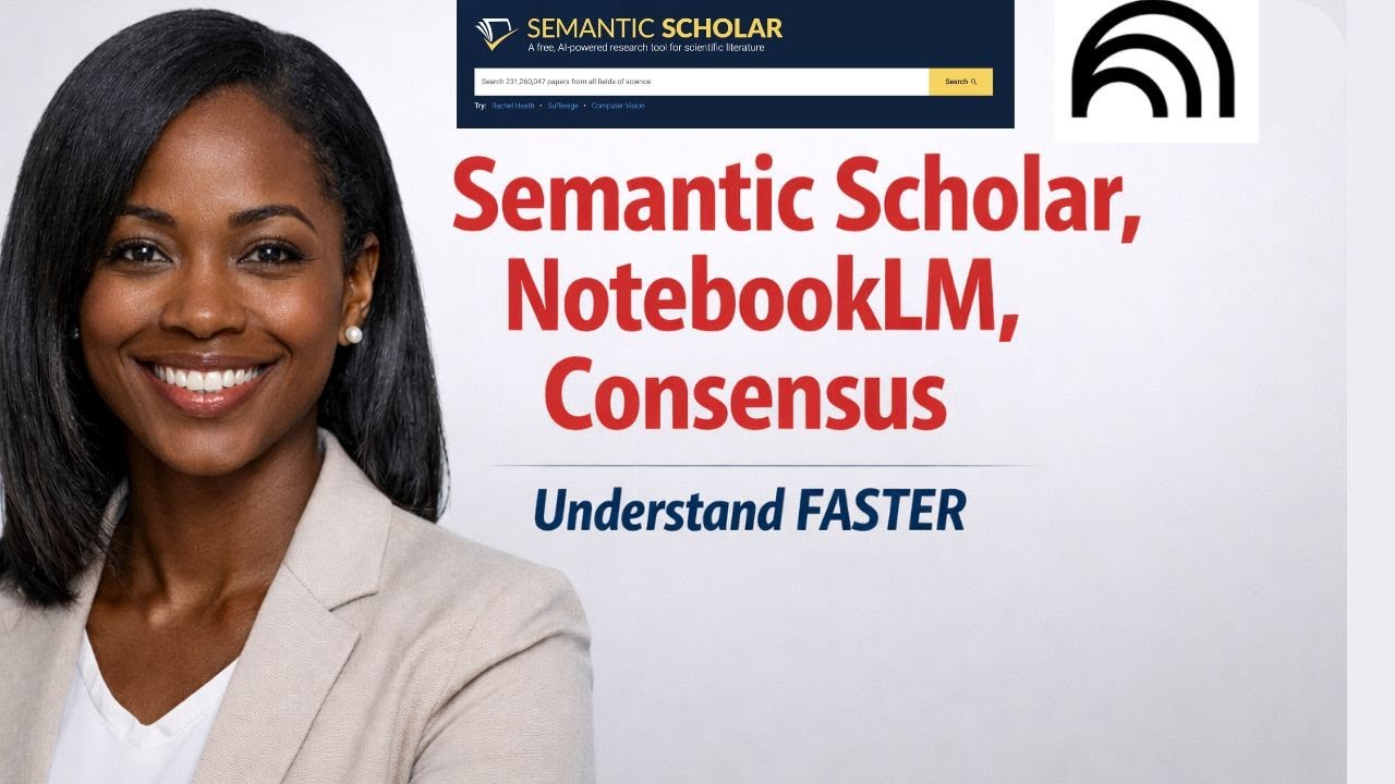 Modern Literature Review  AI Tools That Save Hours SEMANTIC SCHOLAR NOTEBOOKLM, CONSENSUS