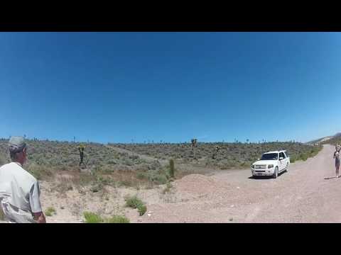 Black Hawk Helicopter at the perimeter of Area 51 - May 11, 2016 (pt 1) Video