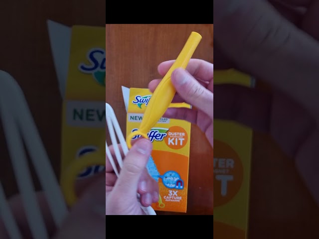 Vídeo relacionado con 32 Piezas para Swiffer Plumero Atrapapolvo Recambios Kit,3D 360° para Swiffer Duster Atrapa Polvo, con Manejar, Poste Telescópico, para Suciedad, Atrapa Polvo