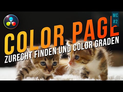 Color Page in DaVinci Resolve - Beginner und Anfänger Tutorial | Deutsch Color Grading MC #2