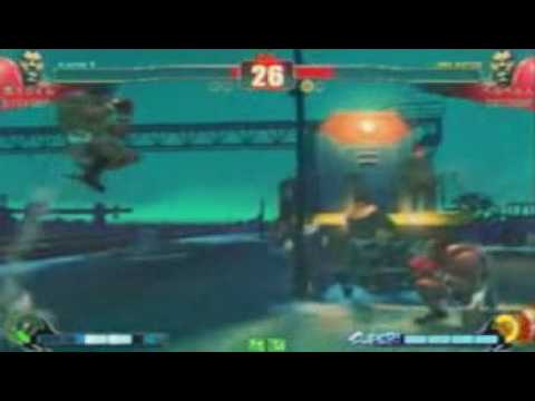 Street Fighter 4 - Aojiru Guile (BI) vs Belbeljin (BI)