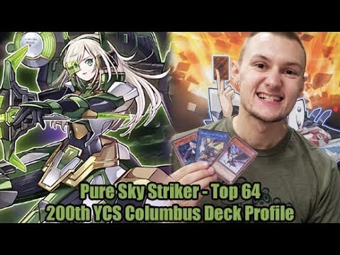 Pure Sky Striker - Jerret Zimmerman Top 64 200th YCS Columbus Yugioh Deck Profile