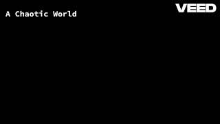 Cover art for A Chaotic World