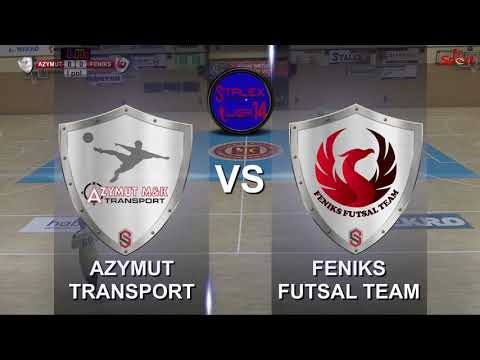 Stalex Liga 14 , AZYMUT TRANSPORT VS FENIKS FUTSAL TEAM godz. 14:50 13.12.2020