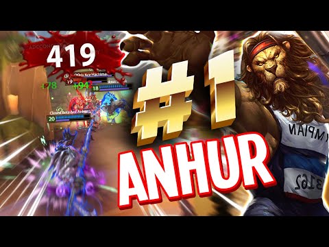 I Watched the Number 1 Anhur in Smite... It was Something...