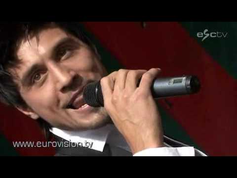 Eurovision Song Contest 2008 - Dima Bilan (Russia) on promotional tour in Belgium