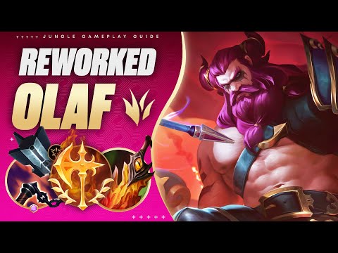 Reworked OLAF JUNGLE is ABSOLUTELY berserkers! 🪓🪓 | Season 12 Valhalla Jungle Guide